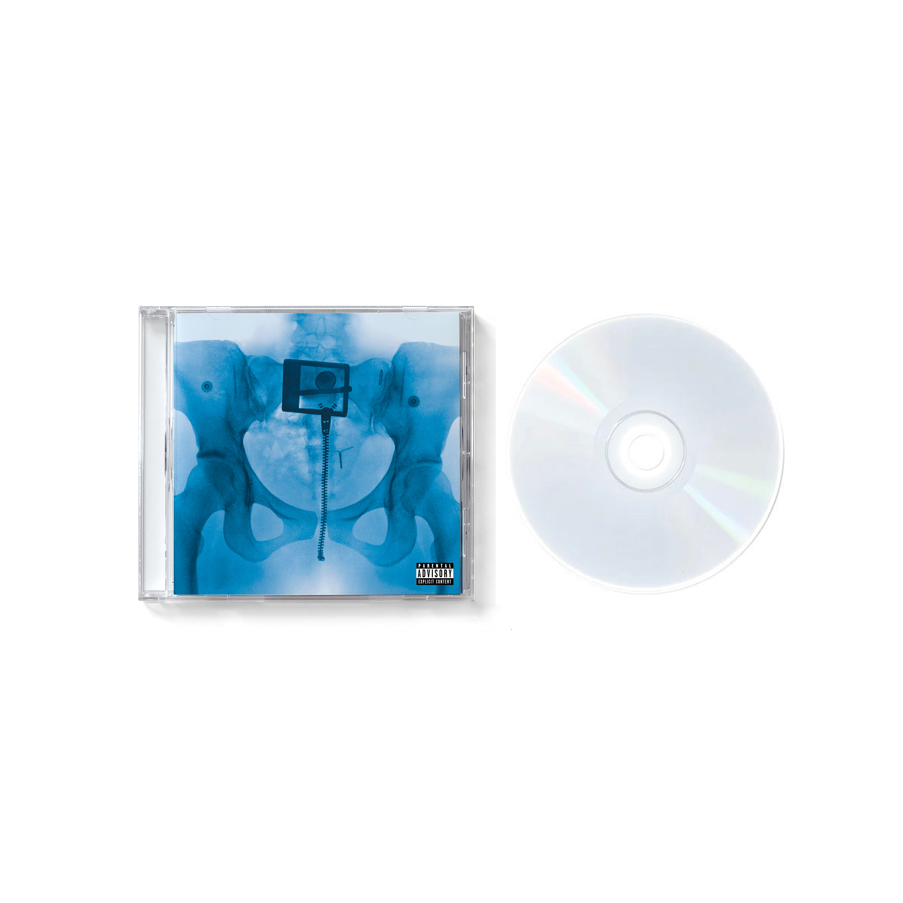 VIRGIN CD (CLEAR DISC) cover and CD